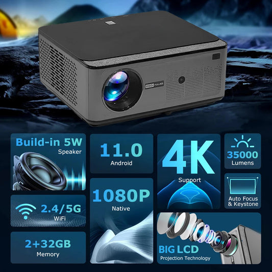 M9 1080P LCD Projector