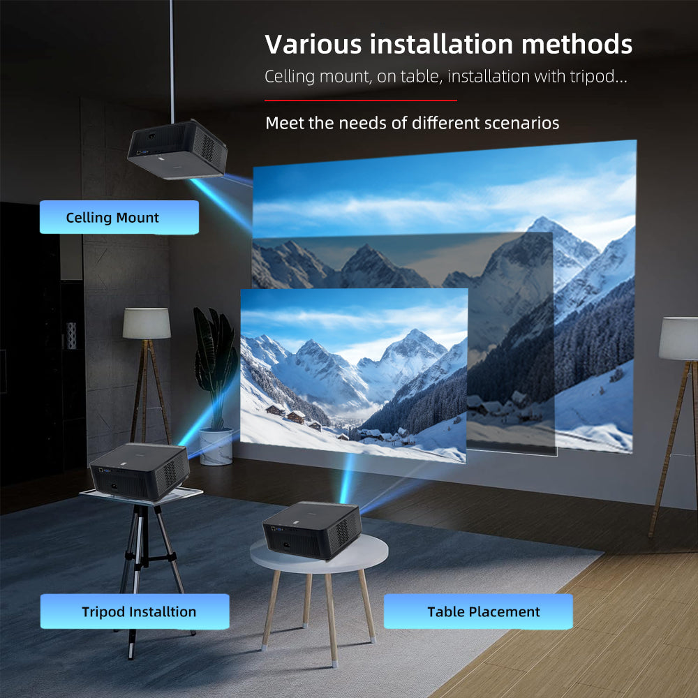 M9 1080P LCD Projector